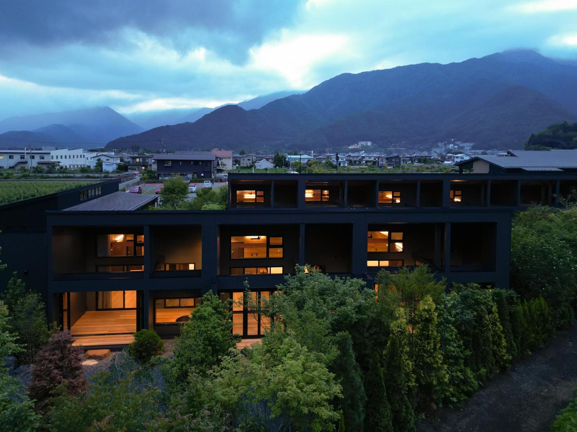 7C Villa And Winery Fujikawaguchiko Exterior photo
